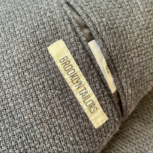 BROOKLYN TAILORS men’s BKT35 unstructured jacket, navy blue, size 2 (36) - Picture 4 of 7